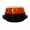 Wolo ALUM Amber LED Beacon, Lighter Plug Power, 4 Flash Patterns, Magnetic, Permanent or Suction Cup Mount 3055MPS-A